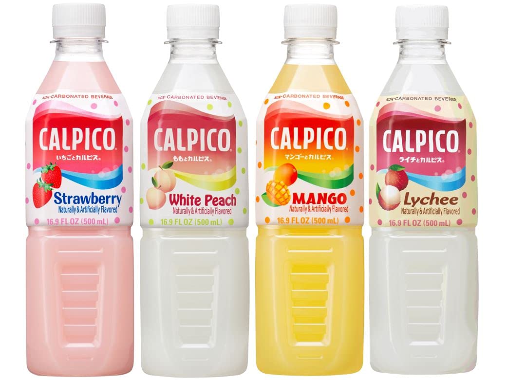 Amazon.com : CALPICO 4 Flavor Pack, Japanese Drink Pack. Contains